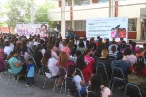 Realizan en García actividades en el marco del Día de la Mujer